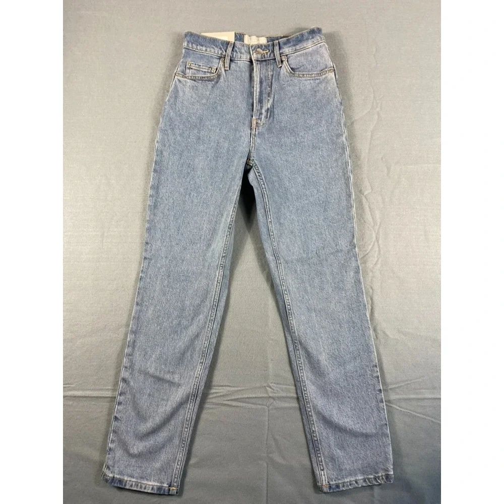 NWT Everlane The Original Cheeky Jeans Women Sz 25 Organic Cotton High Rise
